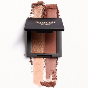ARACELI BEAUTY Eyeshadow Duo in Copper & Chocolate